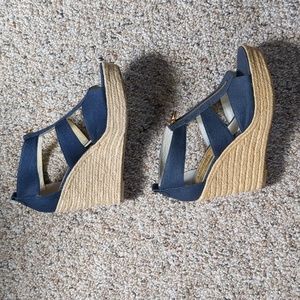 Michael Kors Damita Espadrille Wedge Sandals